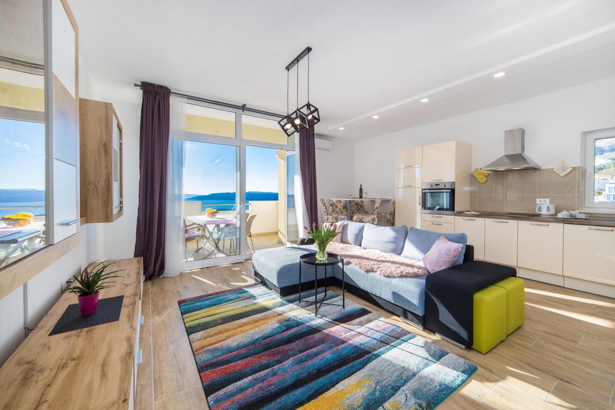 Apartment Biokovo 马卡尔斯卡 外观 照片